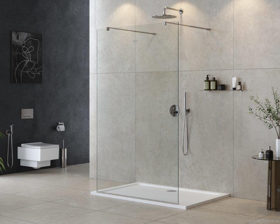 Душевая перегородка Cezares Liberta -L-2-120-C-Cr