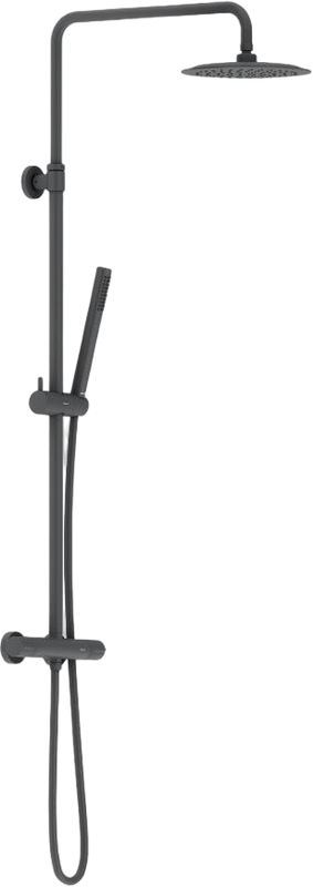 Душевая стойка Damixa Scandinavian Pure 936800300 черная матовая