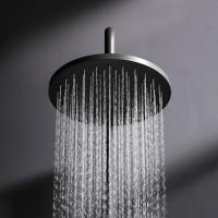 Душевая стойка AM.PM X-Joy F0785A422 черный матовый, с термостатом