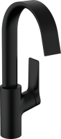 Смеситель для раковины Hansgrohe Vivenis 210 75030670 матовый черный