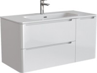 Тумба с раковиной IDDIS Edifice 100 подвесная, белая