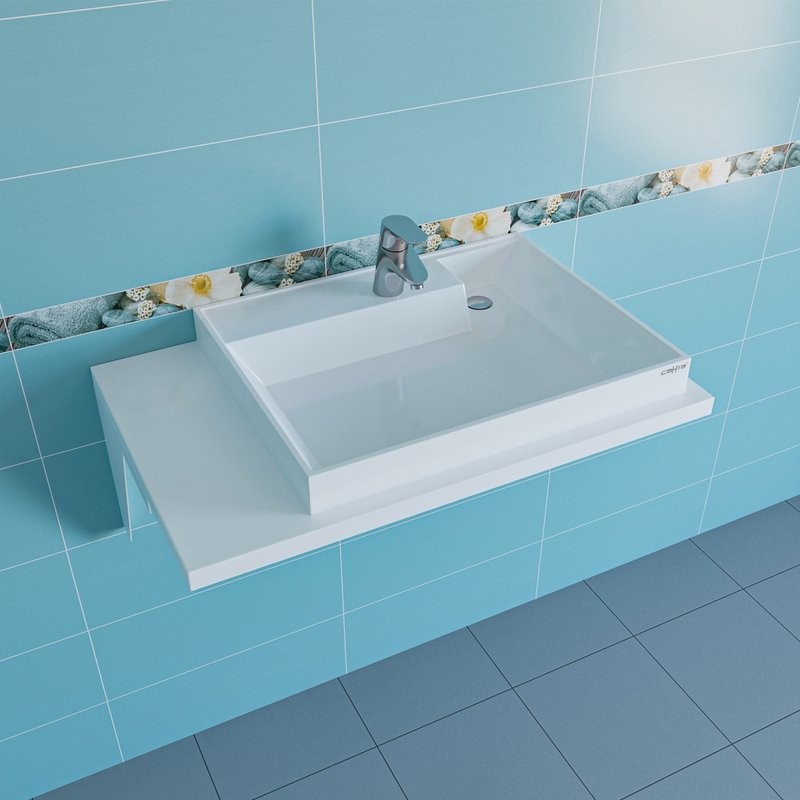 Раковина над стиральной машиной СаНта Юпитер 90 R, без кронштейнов