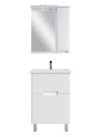 Мебель для ванной комнаты SanStar Ориана 50 напольная, раковина Cersanit Como 50