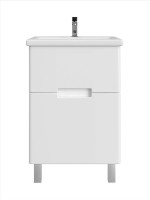 Мебель для ванной комнаты SanStar Ориана 50 напольная, раковина Cersanit Como 50