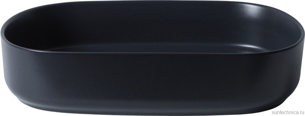 Накладная раковина Allen Brau Fantasy Oval 55x36, черная матовая