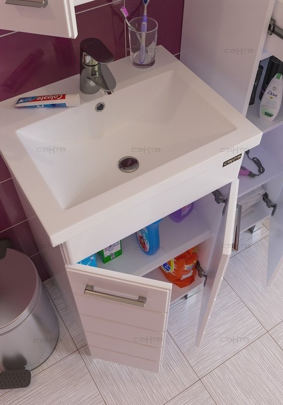 Тумба с раковиной СаНта Омега 60 напольная