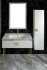 Мебель для ванной Armadi Art Lucido 100, жемчужная белая, раковина 852-100-W, ножки золото