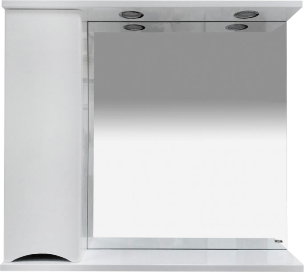 Зеркало Misty Элвис L 85 белое