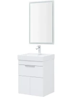 Мебель для ванной комнаты Aquanet Ирис new 60 подвесная, 1 ящик, 2 дверцы