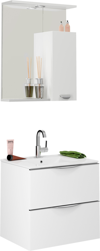 Мебель для ванной комнаты Vod-Ok Марко 60 белая