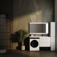 Мебель для ванной комнаты Style Line Даллас 130 Люкс Plus подвесная R