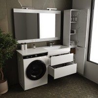 Мебель для ванной комнаты Style Line Даллас 130 Люкс Plus подвесная R