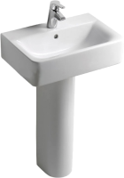 Раковина Ideal Standard Connect Cube E788601 55 см, с пьедесталом