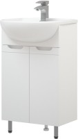 Тумба под раковину без столешницы Corozo Лея 50 белая