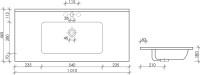 Мебельная раковина Ceramicanova Element CN7003MB
