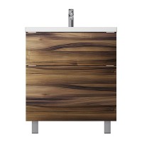 Тумба под раковину без столешницы AM.PM Gem 75 орех, напольная