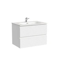 Тумба с раковиной Sancos Folk 70 bianco, раковина CN7007