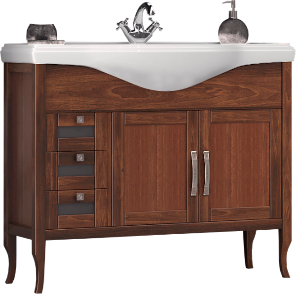 Тумба под раковину Opadiris Мираж 100 светлый орех, под раковину Кировит