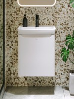 Тумба под раковину без столешницы Alavann Lana 50 подвесная, белая