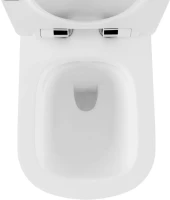 Комплект Унитаз подвесной безободковый Bell Pro Rimless 3301101R + Быстросъемное сиденье микролифт 33290100 + Система инсталляции для унитазов Relfix 38010010 + Кнопка смыва Relfix 38050804 белая, золотой глянец