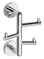 Крючок Bemeta Stella 166206072 глянцевый хром, на шурупах, поворотный