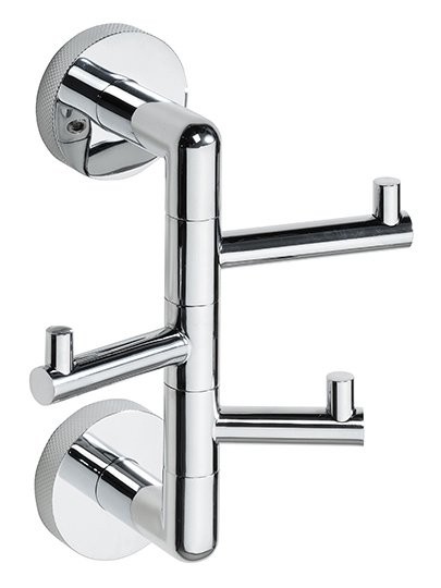 Крючок Bemeta Stella 166206072 глянцевый хром, на шурупах, поворотный