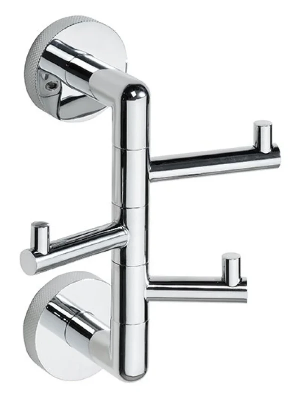 Крючок Bemeta Stella 166206072 глянцевый хром, на шурупах, поворотный
