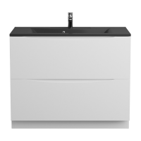 Тумба с раковиной BelBagno Marino 100 напольная, bianco lucido