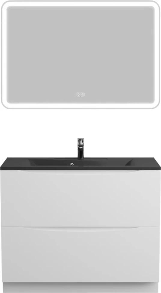 Тумба с раковиной BelBagno Marino 100 напольная, bianco lucido