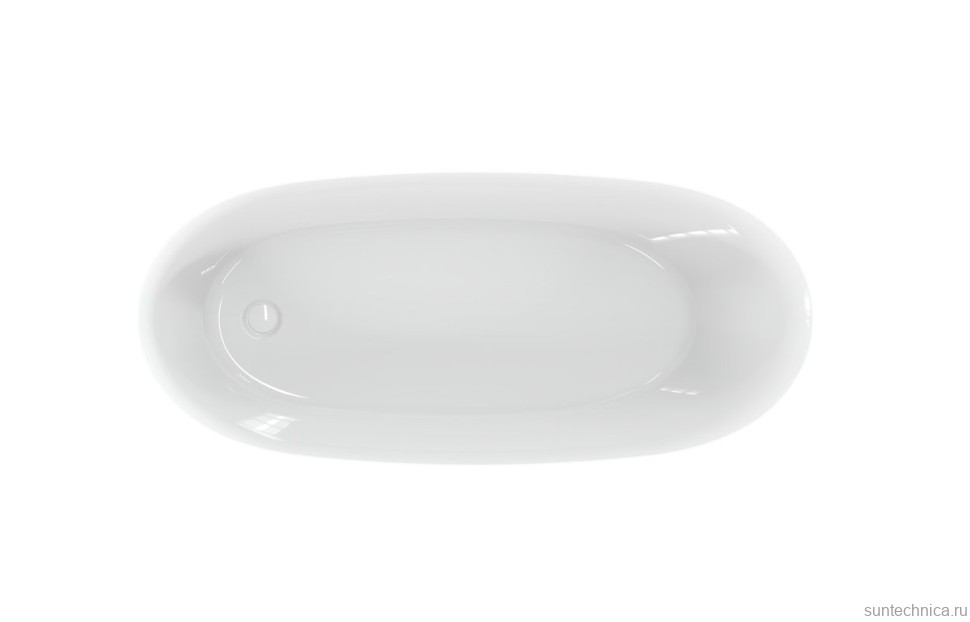 Ванна AQUAme акриловая отдельностоящая AQM3503GW