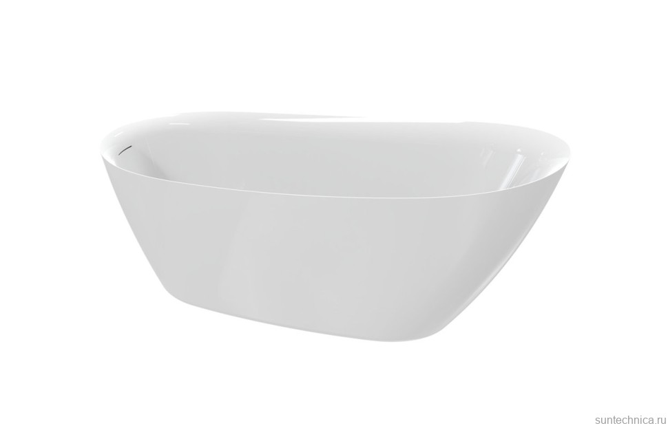 Ванна AQUAme акриловая отдельностоящая AQM3503GW