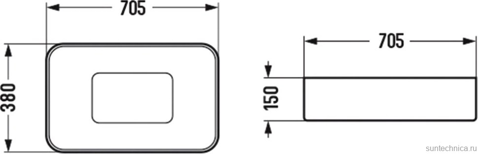 Накладная раковина Vincea VBS-50470 71