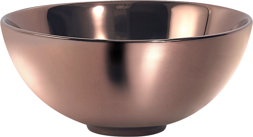 Накладная раковина Abber Bequem AC2106RG розовое золото