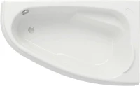 Акриловая ванна Cersanit Joanna R 160x95 см, угловая, правая, встраиваемая, ультрабелая, асимметричная, на ножках