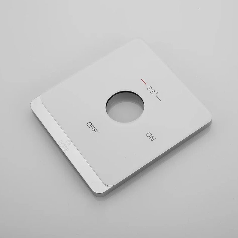 Гигиенический душ Rose R105C со смесителем, С ВНУТРЕННЕЙ ЧАСТЬЮ, белый, хром