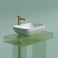 Накладная раковина Ceramicanova Element CN6055MW белая матовая