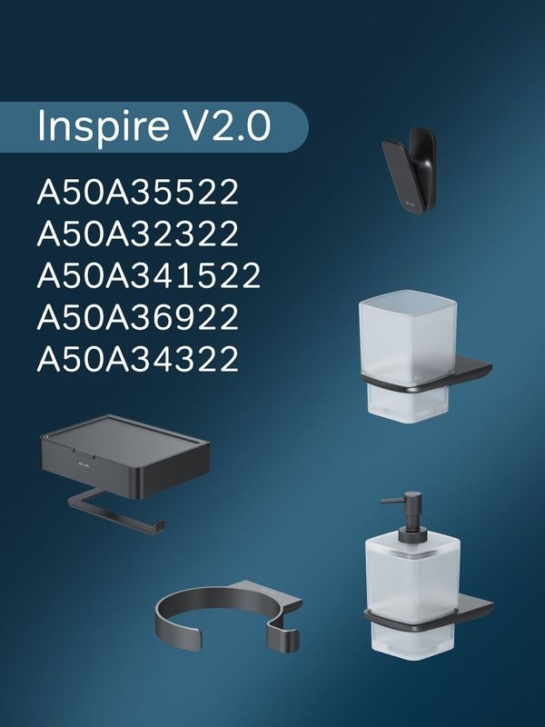 Держатель для туалетной бумаги AM.PM Inspire 2.0 A50A34122 черный