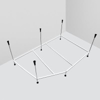 Акриловая ванна AM.PM Like L 170x110 см, угловая, левая, пристенная, белая, асимметричная