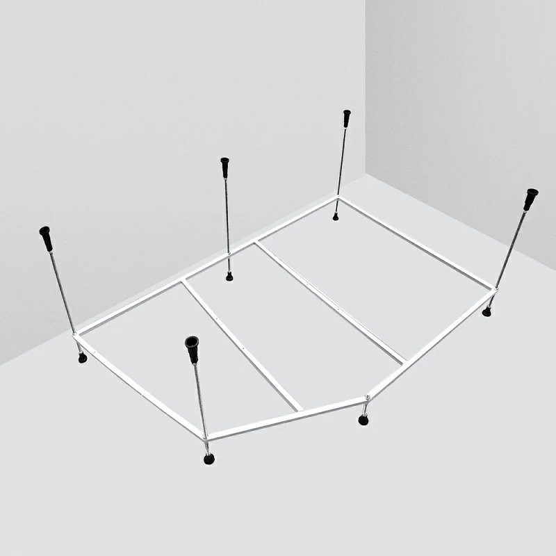 Акриловая ванна AM.PM Like L 170x110 см, угловая, левая, пристенная, белая, асимметричная