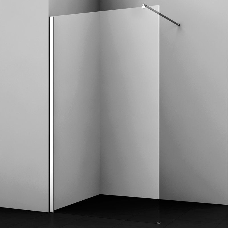 Душевая перегородка Wasserkraft Rossel 28W40 120 см, профиль хром