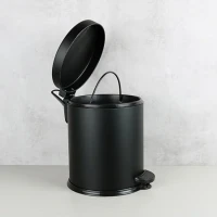 Мусорное ведро Fixsen 34024B черное Мусорное ведро Fixsen 34024B черное