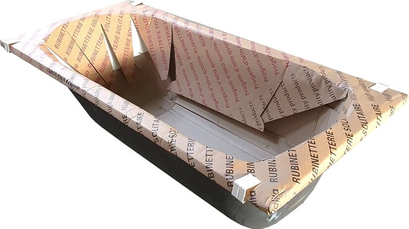 Чугунная ванна Castalia Prime S2021 180x80 см, пристенная, белая, на ножках, с ручками