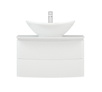 Тумба с раковиной Corozo Вико 75 Z2 подвесная, белая