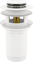 Комплект Раковина маленькая Lavinia Boho One 33310001R + Донный клапан Wellsee Drainage System 182133000 матовый белый + Сифон 182108000 белый