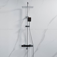 Душевая стойка Shevanik S3096 с термостатом, хром