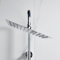 Душевая стойка Shevanik S3096 с термостатом, хром