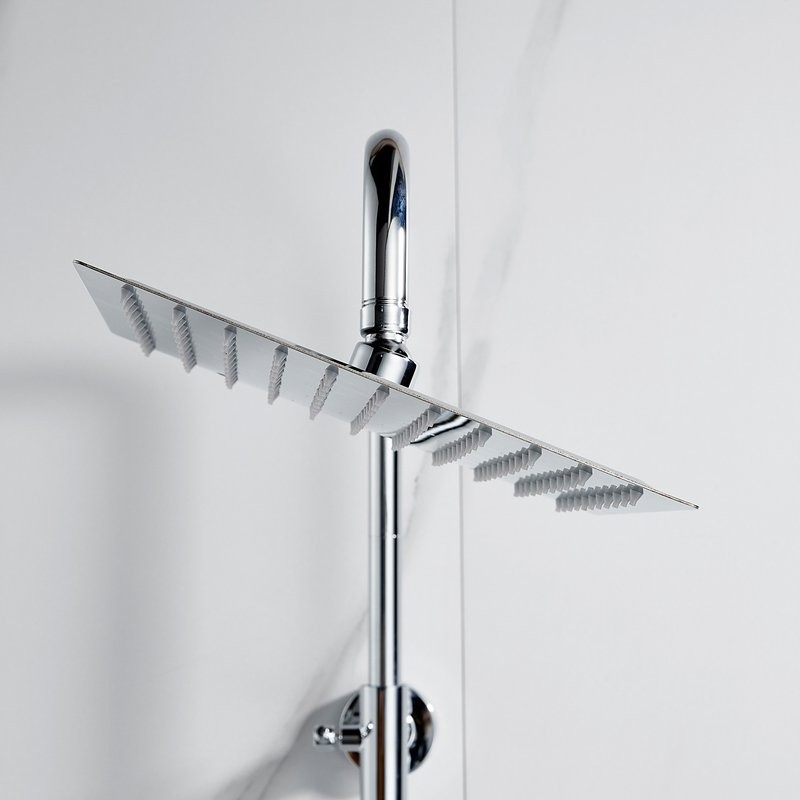 Душевая стойка Shevanik S3096 с термостатом, хром