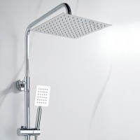 Душевая стойка Shevanik S3096 с термостатом, хром