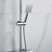 Душевая стойка Shevanik S3096 с термостатом, хром