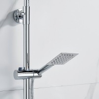 Душевая стойка Shevanik S3096 с термостатом, хром